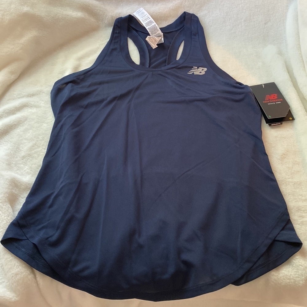 2- NWT Sz Small New Balance Athletic Accel Tank - Picture 6 of 7